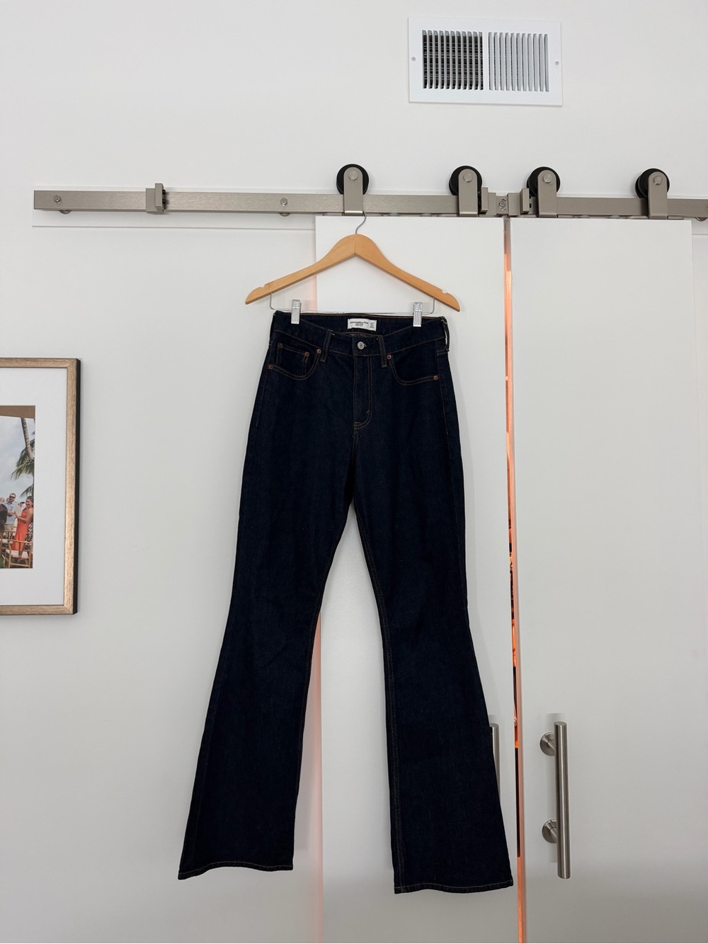 Abercrombie Women's Dark Bootcut jeans